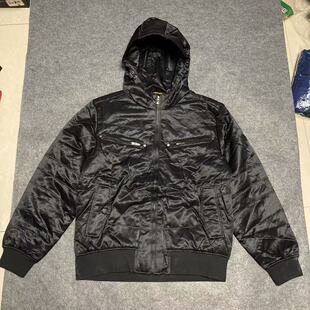 古早LOTTO 乐途 男子 意大利系列精工刺绣金属拉链棉衣 古董收藏