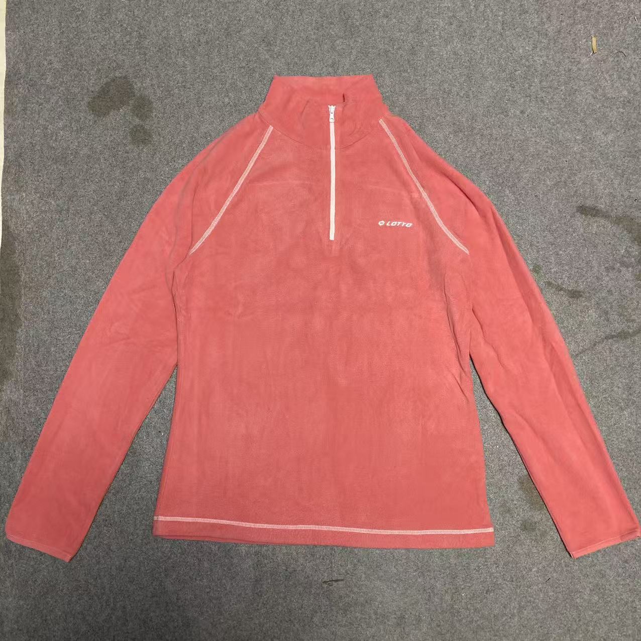 无吊牌微瑕出清 LOTTO 乐途 女子 秋冬加绒保暖卫衣 薄款摇粒绒