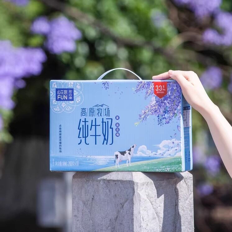 新希望雪兰高原纯牛奶200g*10盒