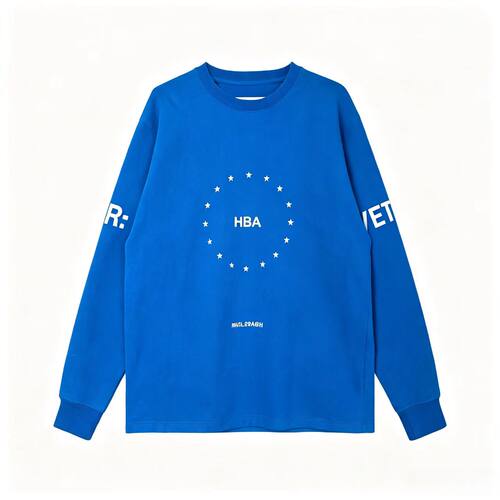 Hood By Air HBA 25SS联名款圆领卫衣