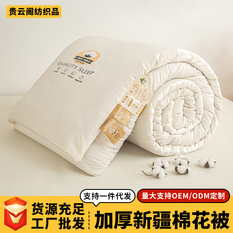 冬季加厚新疆棉花被春秋被芯加厚被子冬被纯棉被保暖全棉被子被芯,床上用品,棉花被,淘宝优惠券,粉丝福利购,淘宝优惠卷