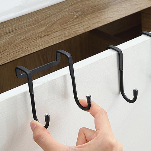 挂钩不锈钢双钩免打孔