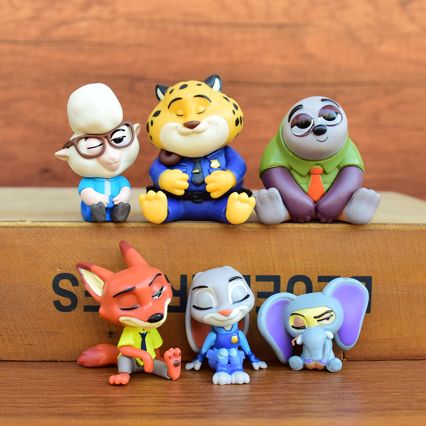 疯狂动物城手办2动漫盲盒玩偶