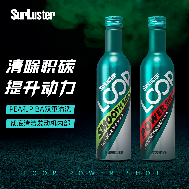 日本SurLuster绿魔除积碳燃油添加剂清洗燃油宝汽油清洗剂