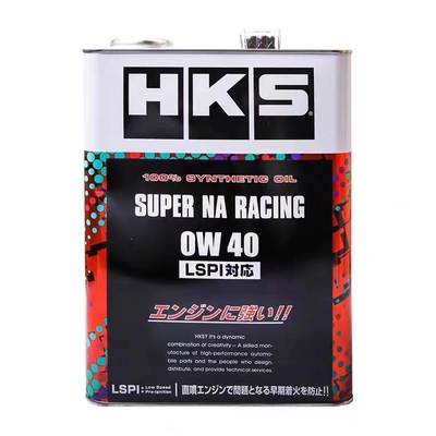 HKS机油日本进口酯类全合成自然吸气引擎0W-40应对烧机油LSPI 4L