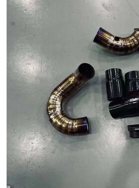 SNOWTECH钛合金涡轮管中冷/吸气管奥迪S4 S5A6A7B9C8 3.0T EA839