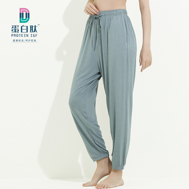 长裤女蛋白肽美肤家居睡裤