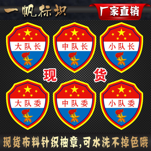 小队长臂章大队委小队委中队委
