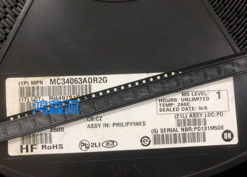 MC34063ADR2G  开关稳压器 40V 1.5A Buck/Boost/Inverting