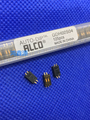原装正品 GDH02S04 GDH02STR04 1.27 2P贴片拨动开关  原装现货