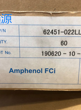 62451-022LLF  50PIN 8.91高 50针位卡连接器 原装现货