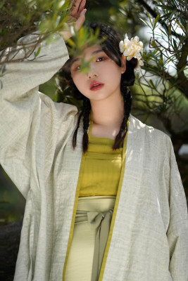 鹭洲集黄昇吊带宋抹暗纹汉服内搭