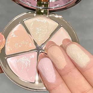 get无瑕底妆 四色遮瑕膏滋润填充遮盖黑眼圈痘印斑点化妆师专用盘