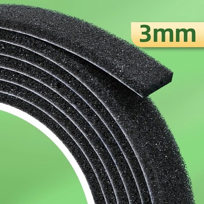 海绵密封条缓冲减震防风隔音条