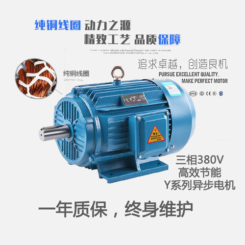 全铜芯三相变频调减速大功电动机