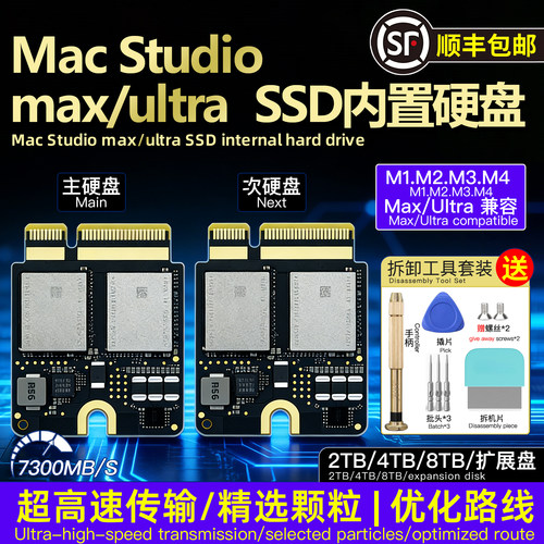 MacStudioM1/M2/M3/M4扩容小板
