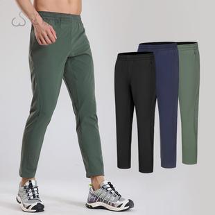 专柜品质男士运动裤登山裤健身透气速干跑裤