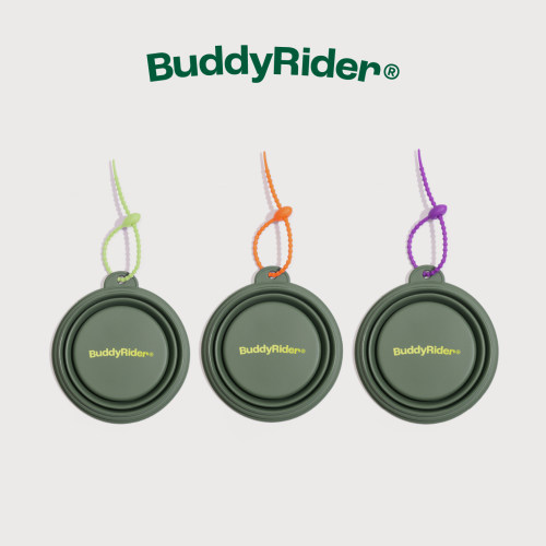 BuddyRider宠物骑行便携折叠碗
