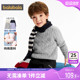 宝宝打底衫 巴拉巴拉儿童针织衫 亲子装 新款 男童女童纯棉毛衣秋冬季