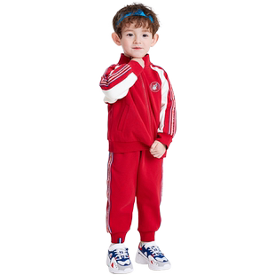 巴拉巴拉男童女童运动套装宝宝卫衣春秋季款儿童衣服男宝童装冬孩