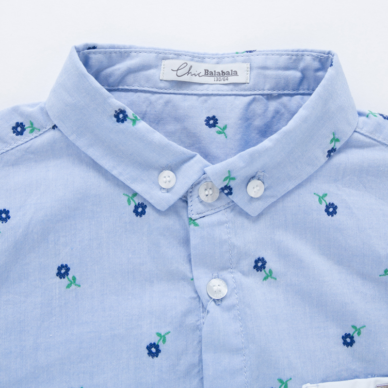 Chemise garcon à manche longue - Ref 2079445 Image 4