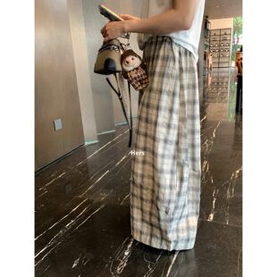 hers博主调性格子气球休闲裤 METWO 21067 孤品清仓