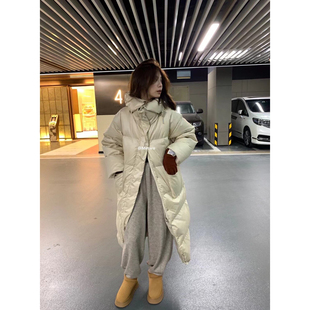 羽绒服长款 METWO新国标90白鸭绒长款 外套8687 孤品清仓