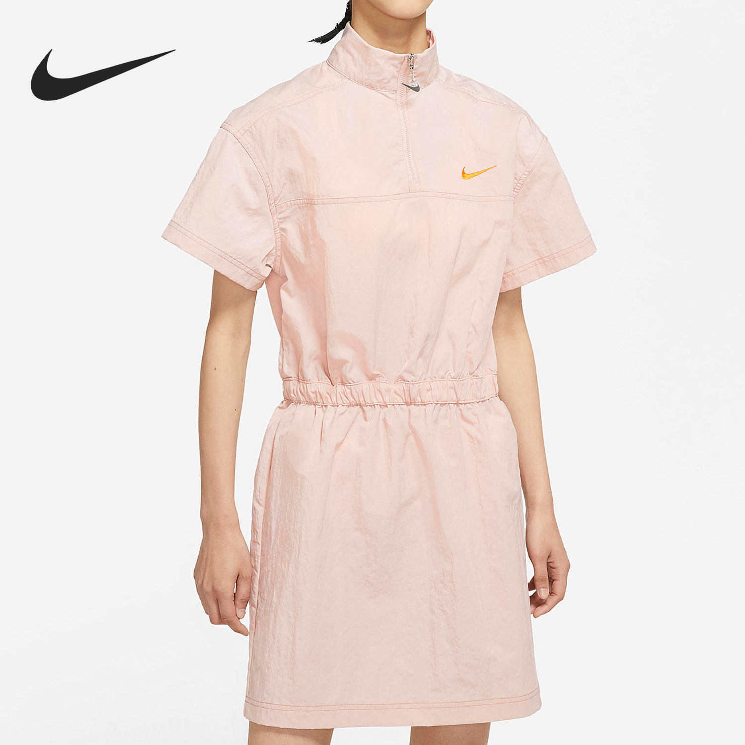Nike/耐克正品 SWSH WVN SS DRESS 女子运动连衣裙DM6198-601,运动服/休闲服装,运动连衣裙,淘宝优惠券,粉丝福利购,淘宝优惠卷