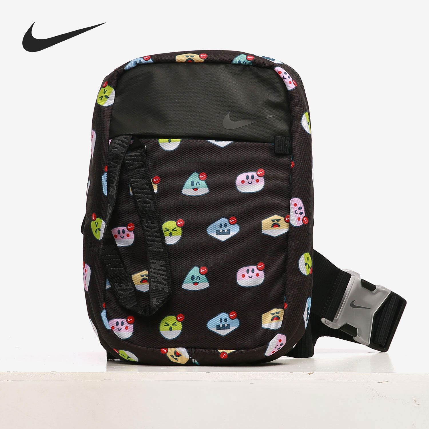 Nike/耐克正品2020新款运动包休闲包斜跨单肩包背包 DC7363-010