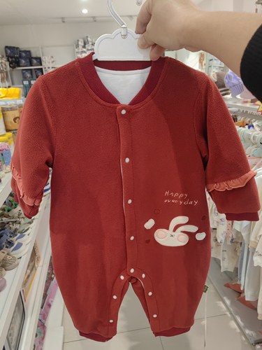 亮晨 安卡米 婴泰 衣拉拉专柜正品婴儿秋冬连体衣爬服哈衣