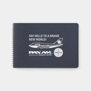 TN日本限定泛美航空复古手帐笔记本Traveler's Notebook 飞行日志