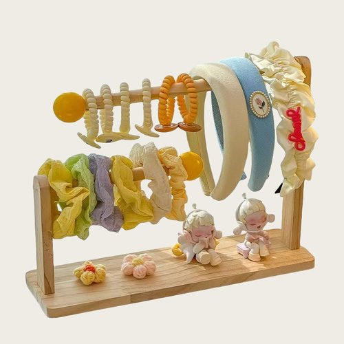 实木首饰架展示架手串桌面收纳架项链手链手表手镯饰品发箍置物架