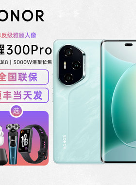 honor/荣耀 300 Pro 16+512GB大内存AI修图100W超级快充5G全网通