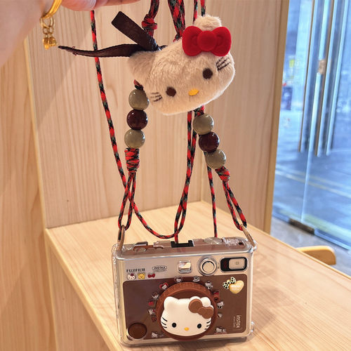 喜欢kitty的闭眼入相机装饰好看