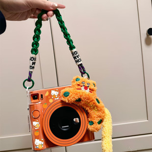 拍立得橙色SQ1透明壳sq1卡通kitty镜头盖12保护套wide400防摔SQ40