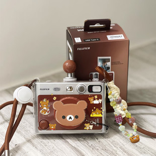 拍立得mini evo保护壳镜头盖配件适用富士40迷你99相机90保护套41