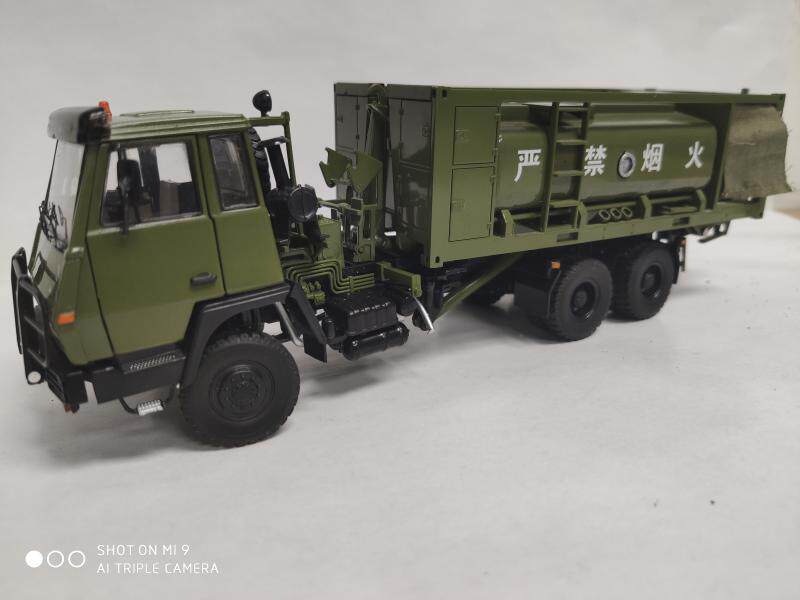 国产原厂1/43陕汽斯太尔加油方舱