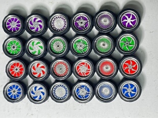 11MM级  1/64 DUB嘻哈汽车文化改装合金轮毂