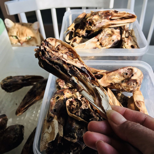 自家烘健康干净鸭头，护心宠物零食，狗狗磨牙零食