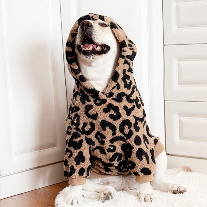 狗狗加厚保暖连帽卫衣