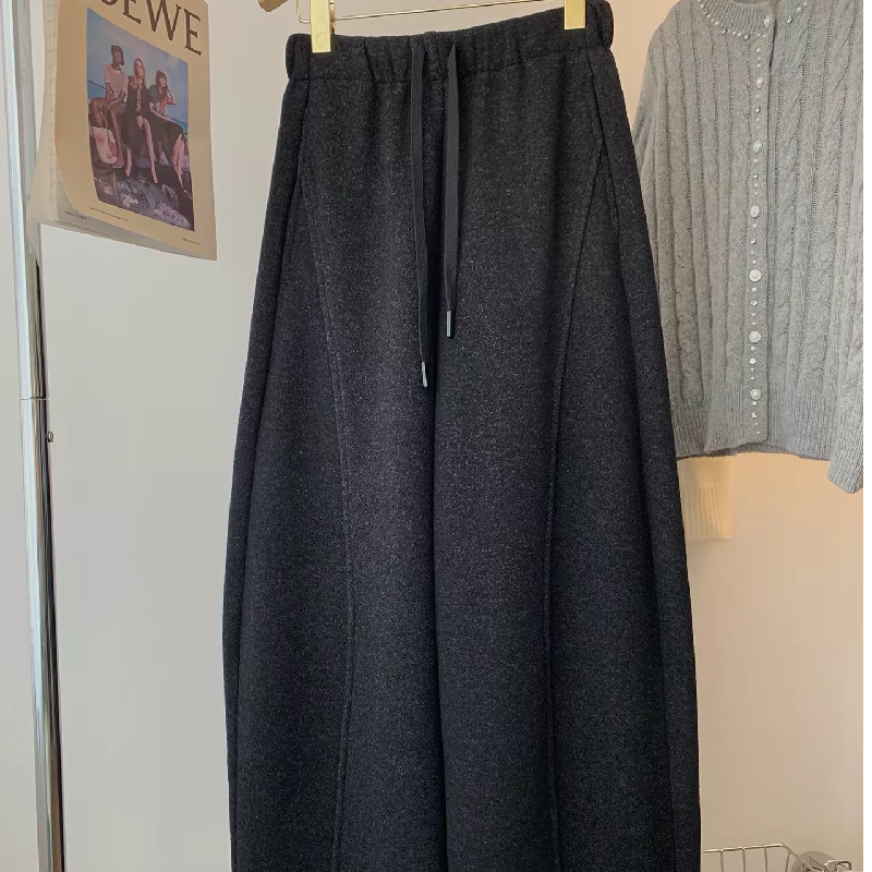 特大码欧洲站加绒直筒弯刀裤女秋冬韩版独特宽松显瘦休闲阔腿裤子,女装/女士精品,卫裤,淘宝优惠券,粉丝福利购,淘宝优惠卷