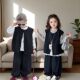2026新款 儿童套装 春秋时髦洋气马甲三件套 兄妹装 炸街龙凤胎姐弟装