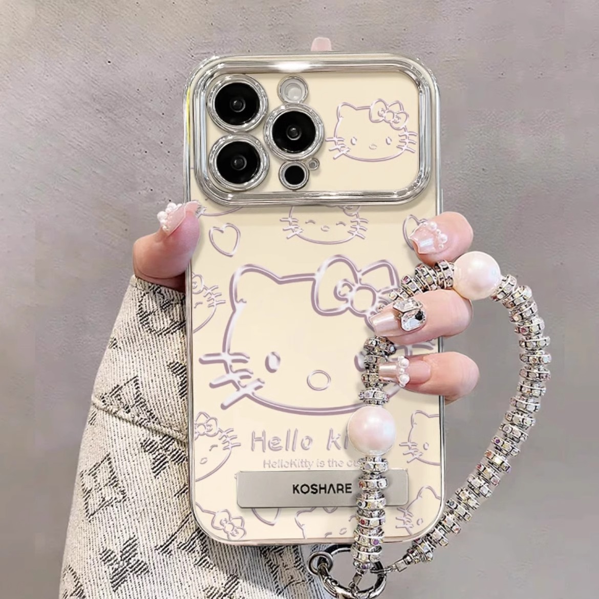 卡通凯蒂猫全包适用苹果手机壳16promax小米15情侣iphone14华为mate60pro新款pura70荣耀vivo红米k80一加oppo