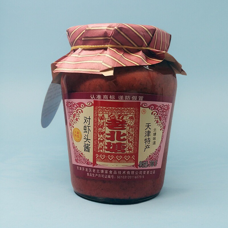 老北塘虾酱海鲜酱对虾头调味酱