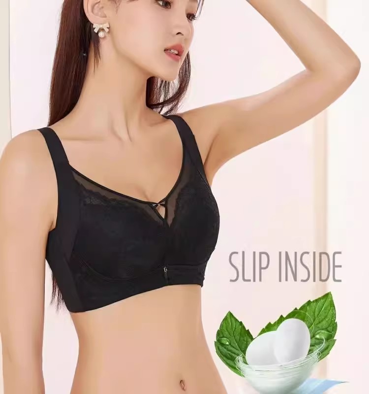 奥杰莉8323无痕薄杯正品聚拢收副乳文胸C杯舒适大胸显小内衣乳罩