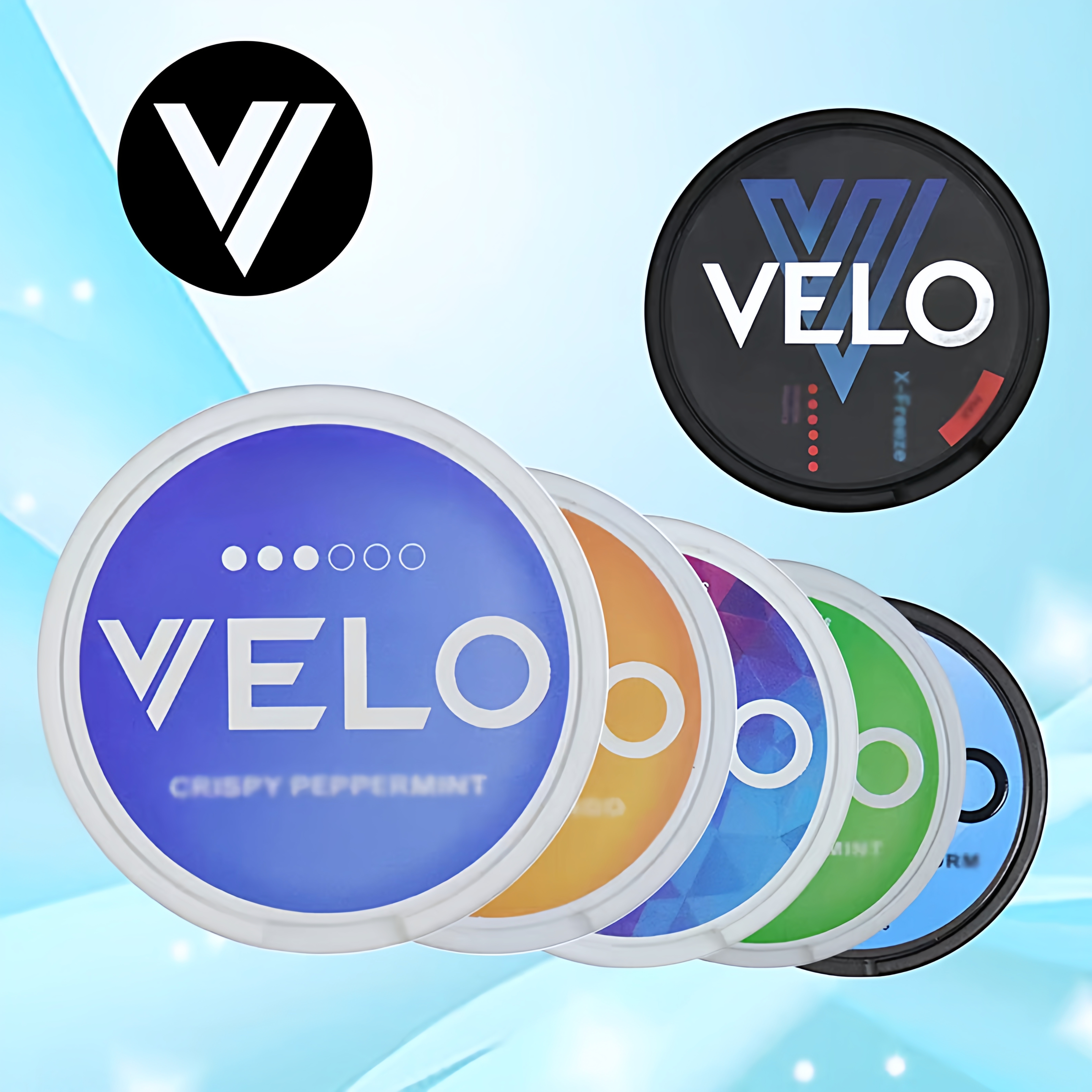 瑞典snus velo口含袋薄荷果味选口唇袋VELO平替ZYN可携带飞机高铁