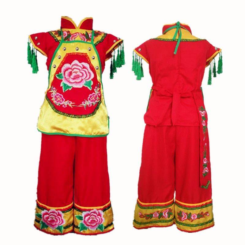 小荷风采演出服六一儿童喜庆舞蹈演出服新款中国风秧歌打鼓表演服,童装/婴儿装/亲子装,儿童演出服,淘宝优惠券,粉丝福利购,淘宝优惠卷