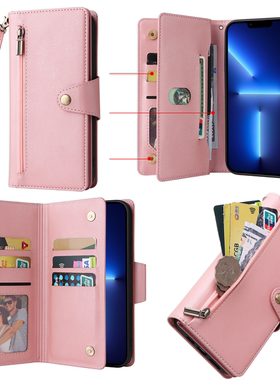 适用三星A21S手机壳a70全包边保护a41零钱插卡包A20E新款A40翻盖A41 A23 A31 A34 A52 A54 A12 A13 A14 A50