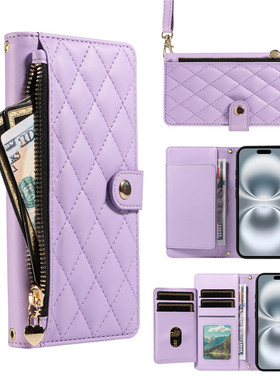 适用opporeno14手机壳插卡包reno13防摔挂绳OPPO Reno14pro翻盖皮套14F保护Find X8软硅胶13外壳reno12手机套