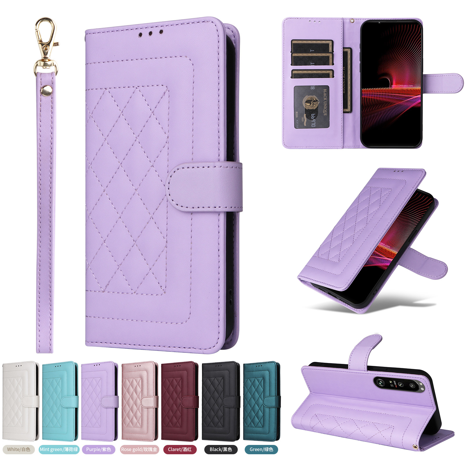 适用于SONY索尼Xperia5手机壳XPERIA ACEIII皮套10IV防摔电话壳5V插卡全包硅胶10II女款5iii网红1lll保护套